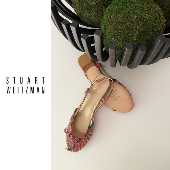 Stuart Weitzman Chanel Style Sling Backs - Picture 8 of 10